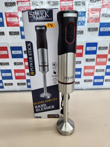 Batidora de Mano Spark 1000W Acero Inoxidable